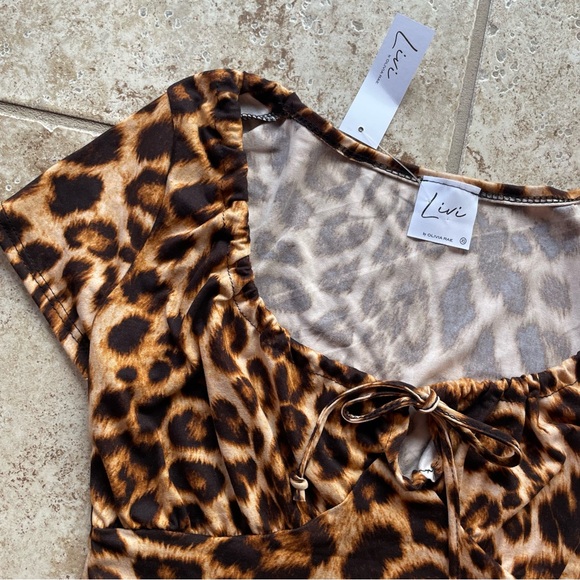 Livi Cheetah Top - Picture 2 of 3